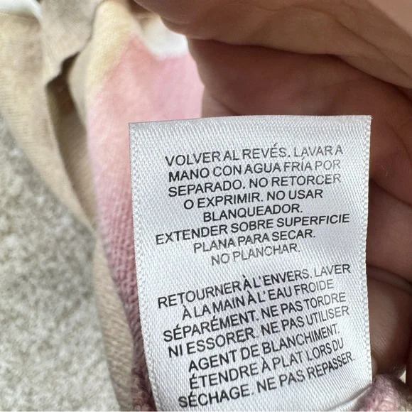 NEW Alfred Dunner Women's Beige and Pink Sweater size 1X Knit Pullover - Picture 13 of 13